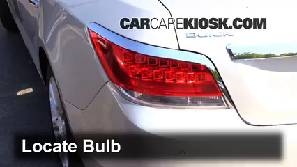 2013 Buick LaCrosse 3.6L V6 FlexFuel Lights Turn Signal - Rear (replace bulb)